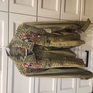 Brand new never worn XL olive green Double D Ranch jacket